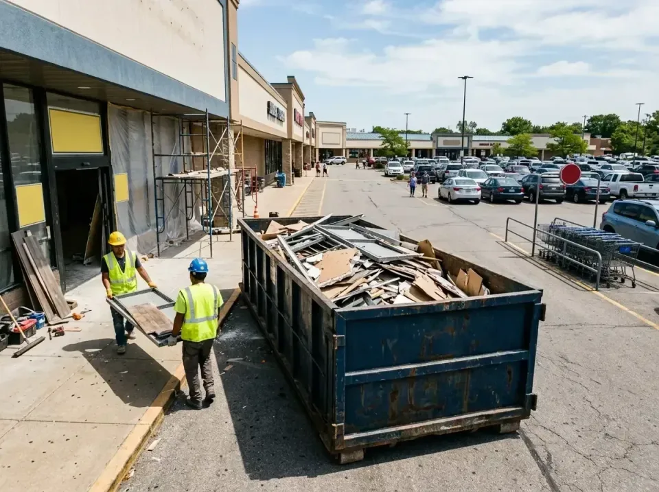 retail-store-renovation-debris-003 — frequently asked questions, Roll-off Dumpster Rentals in Princess Anne, MD